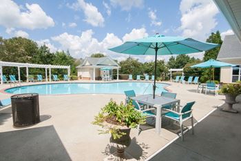 Front pool view